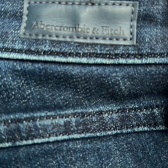 Dark Blue Wash Abercrombie and Fitch Skinnt Jeans size 24/24 - Picture 5 of 5
